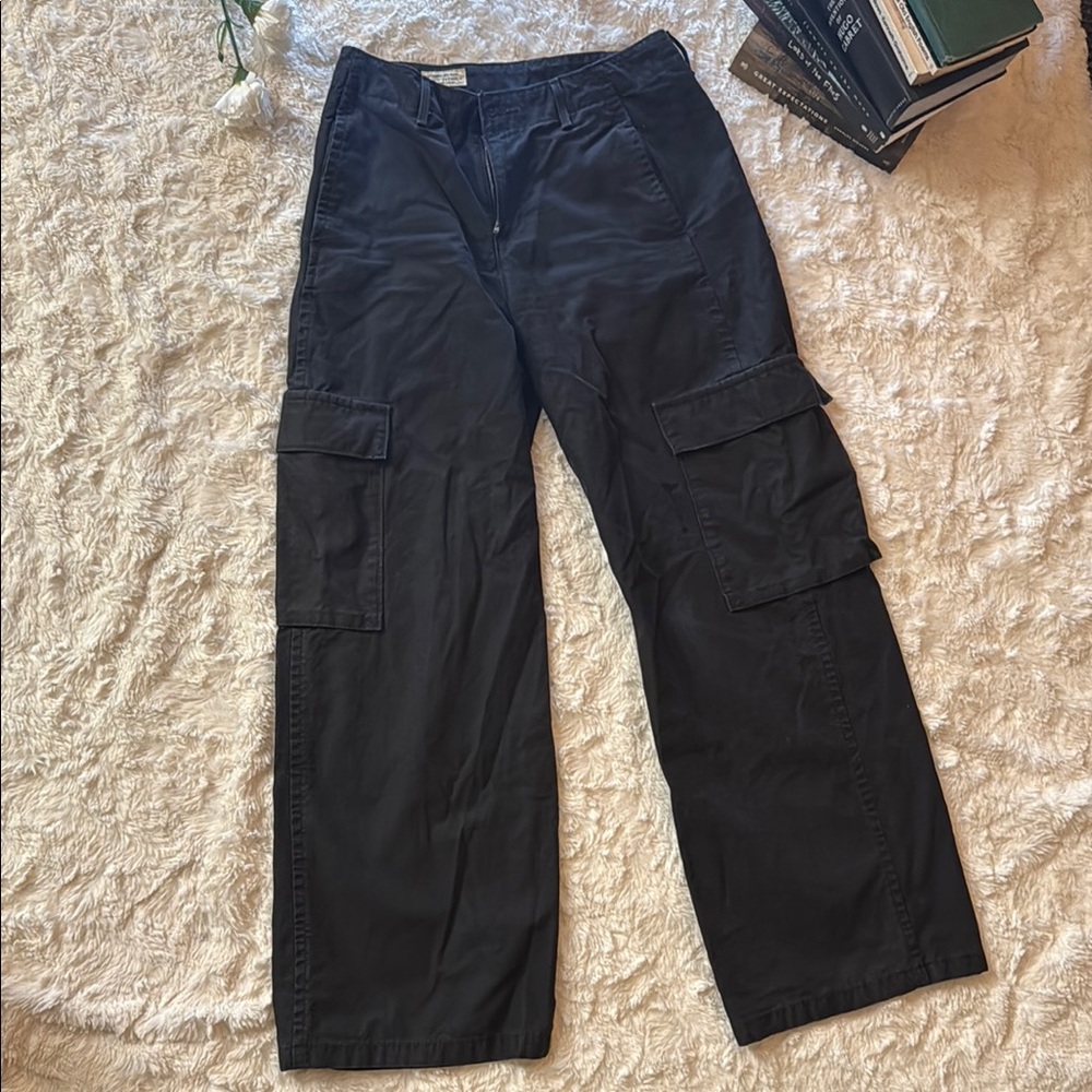 Black Cargo Pants